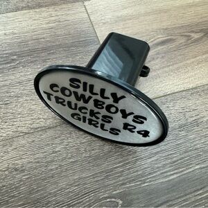 ⭐️NWT⭐️ Silly Cowboys, Trucks Are For Girls Hitch Cover